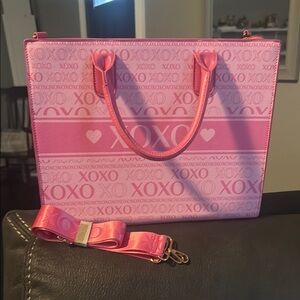 XOXO Pink Tote Bag